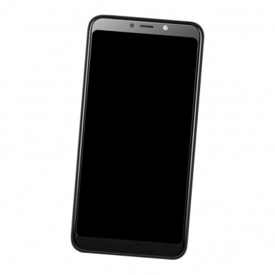 Camera Lens Glass with Frame for Itel A56 Blue