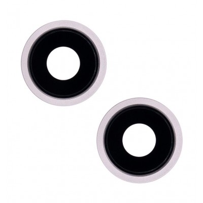 Camera Lens Glass with Frame for Apple iPhone 13 Pink