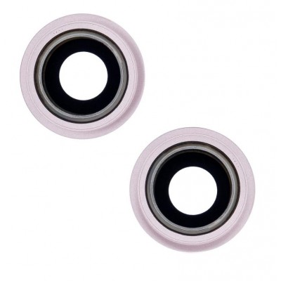 Camera Lens Glass With Frame For Apple Iphone 13 Pink By - Maxbhi Com