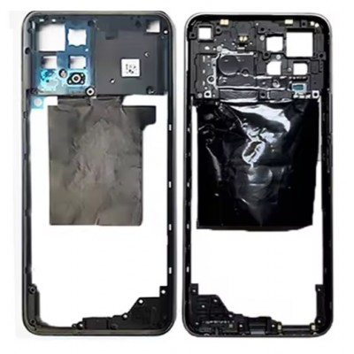 Middle Frame Ring Only For Realme 8 Pro Yellow By - Maxbhi Com