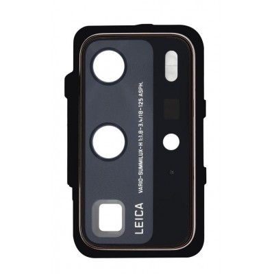 Camera Lens Glass With Frame For Huawei P40 Pro Gold By - Maxbhi Com