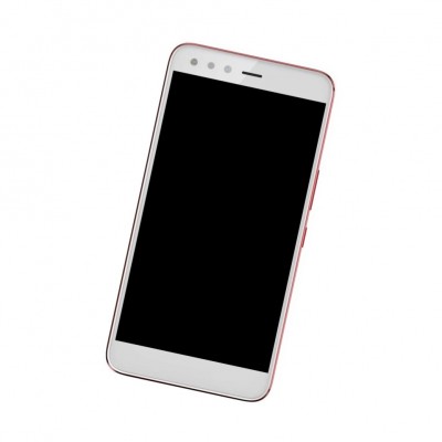 Camera Lens Glass with Frame for Infinix Zero 5 Red