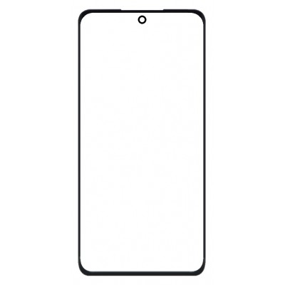 Replacement Front Glass For Vivo X80 5g Black By - Maxbhi Com