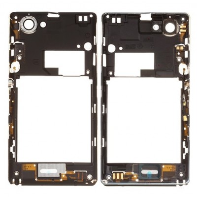 Middle Frame Ring Only For Sony Xperia L C2104 Red By - Maxbhi Com