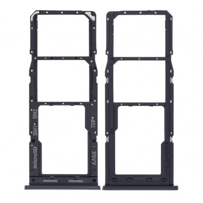 Sim Card Holder Tray For Samsung Galaxy A05 Black - Maxbhi Com