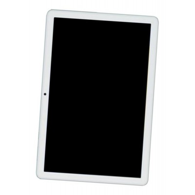 Lcd Frame Middle Chassis For Honor Tab 7 White By - Maxbhi Com