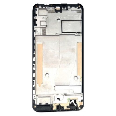 Lcd Frame Middle Chassis For Oukitel C32 Blue By - Maxbhi Com