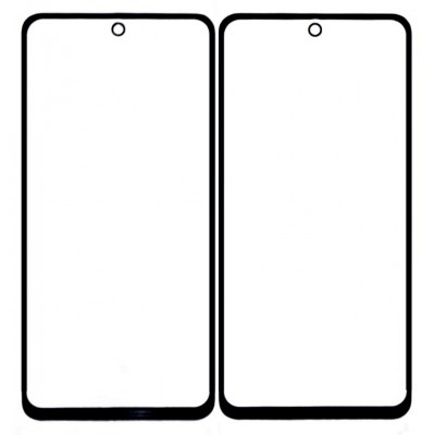 Replacement Front Glass For Vivo Y200 5g Black By - Maxbhi Com