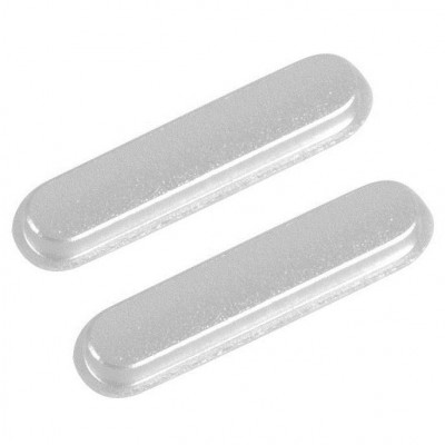 Volume Side Button Outer For Doogee R10 Silver By - Maxbhi Com