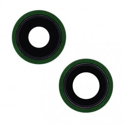 Camera Lens Glass with Frame for Apple iPhone 13 mini Green