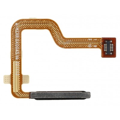 Fingerprint Sensor Flex Cable For Motorola Moto G52 White By - Maxbhi Com