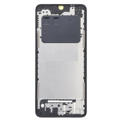 Lcd Frame Middle Chassis For Samsung Galaxy A05 Black By - Maxbhi Com