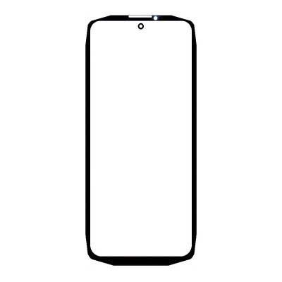 Replacement Front Glass For Cubot Kingkong Star Red By - Maxbhi Com