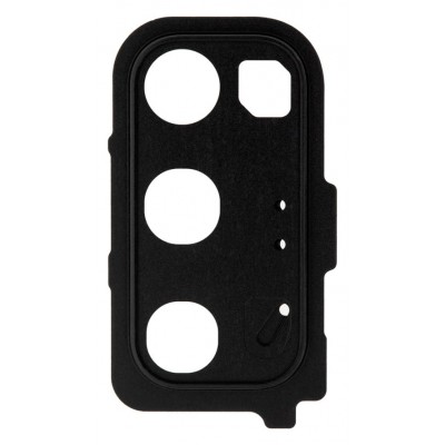 Camera Lens Glass With Frame For Samsung Galaxy S20 5g Black By - Maxbhi Com