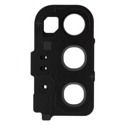 Camera Lens Glass With Frame For Samsung Galaxy S20 5g Black By - Maxbhi Com