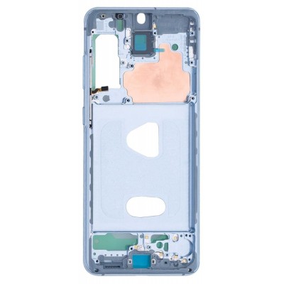 Lcd Frame Middle Chassis For Samsung Galaxy S20 5g Blue By - Maxbhi Com