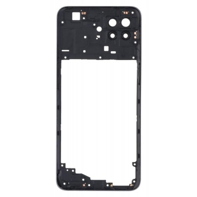 Middle Frame Ring Only For Oppo A93 Black By - Maxbhi Com