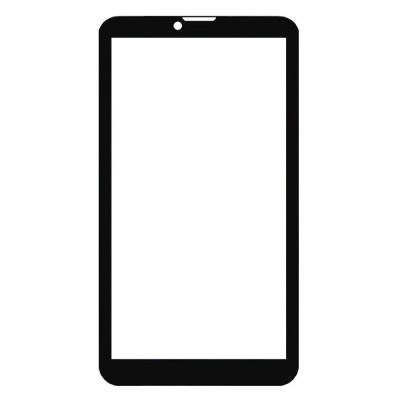 Replacement Front Glass For Domo Slate S3 Black By - Maxbhi Com
