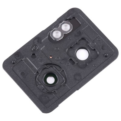 Camera Lens Glass With Frame For Oneplus Nord N300 5g White By - Maxbhi Com