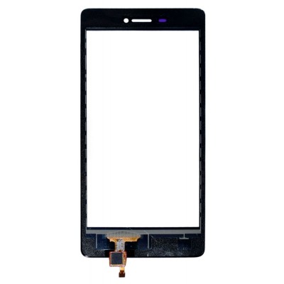 Touch Screen Digitizer For Micromax Canvas Juice 4 Q382 Black By - Maxbhi Com