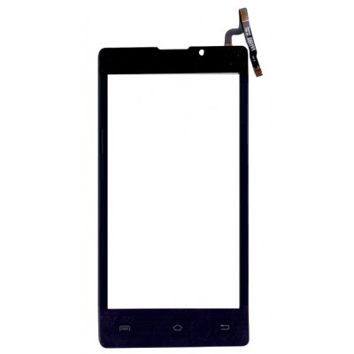 Touch Screen Digitizer For Lava Iris 465 Black By - Maxbhi Com