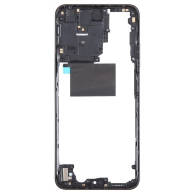Middle Frame Ring Only For Xiaomi Redmi Note 12s Black By - Maxbhi Com