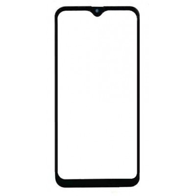 Replacement Front Glass For Gionee P12 Black By - Maxbhi Com
