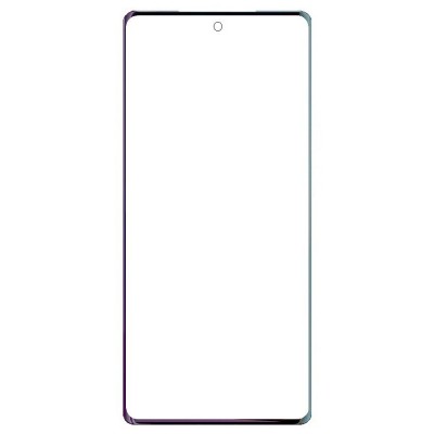 Replacement Front Glass For Motorola Edge Plus 2023 Black By - Maxbhi Com