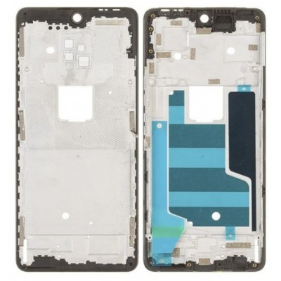 Lcd Frame Middle Chassis For Infinix Note 12 Vip White By - Maxbhi Com