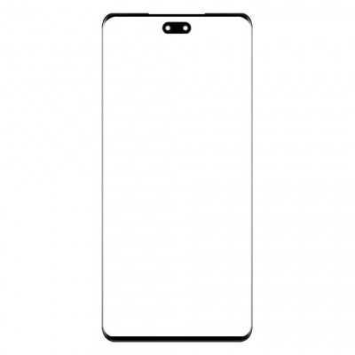 Replacement Front Glass For Xiaomi Civi 3 Black By - Maxbhi Com