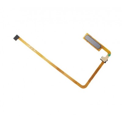 Fingerprint Sensor Flex Cable For Oukitel Wp19 Black By - Maxbhi Com