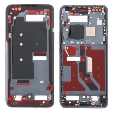 Lcd Frame Middle Chassis For Honor Magic 5 Pro Black By - Maxbhi Com