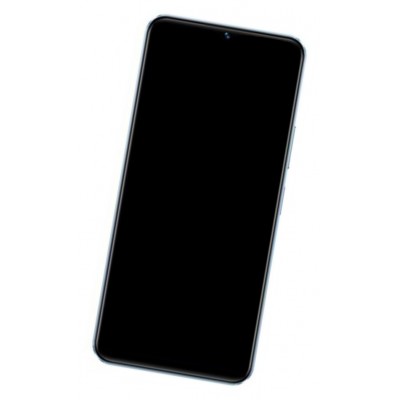 Lcd Frame Middle Chassis For Vivo Iqoo Z7i Blue By - Maxbhi Com