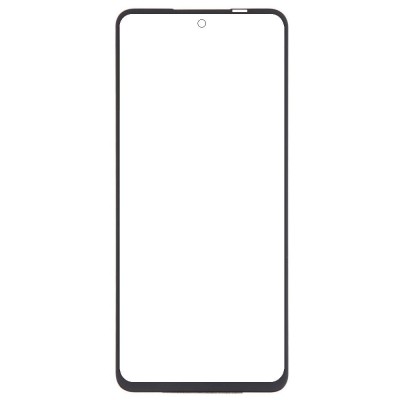 Replacement Front Glass For Oppo A1 5g Black By - Maxbhi Com