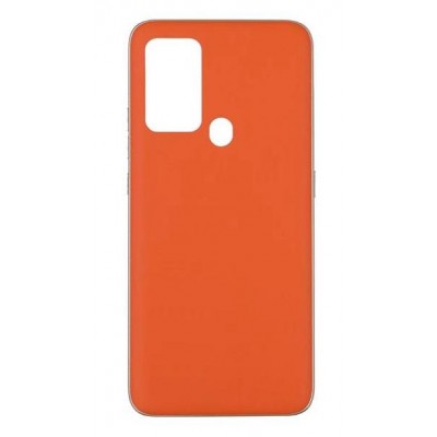 Back Panel Cover For Oukitel C33 Orange - Maxbhi Com