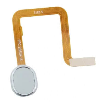 Fingerprint Sensor Flex Cable For Oukitel C33 White By - Maxbhi Com