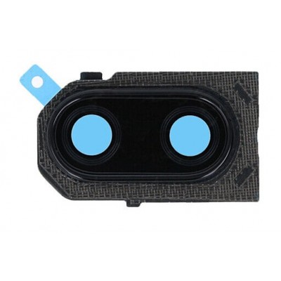 Camera Lens Glass With Frame For Honor 9i Black By - Maxbhi Com