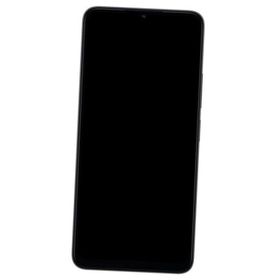 Camera Lens Glass with Frame for Xiaomi Redmi 13C Black