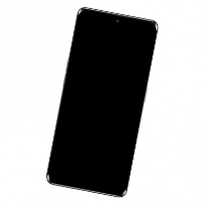 Camera Lens Glass with Frame for Oppo A1 5G Black