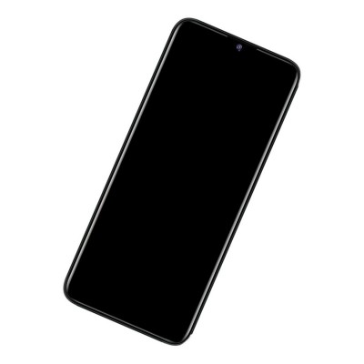 Camera Lens Glass with Frame for Oukitel C33 Black