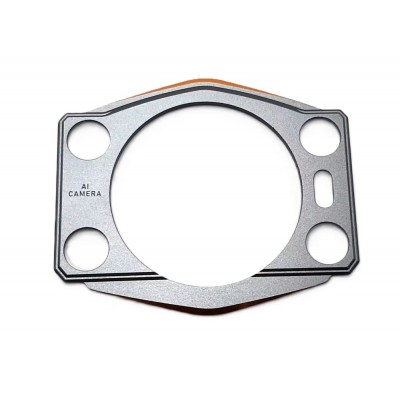 Camera Lens Glass With Frame For Oukitel Wp22 White By - Maxbhi Com