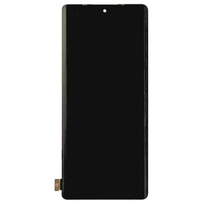 Lcd With Touch Screen For Itel S23 Plus Black By - Maxbhi Com