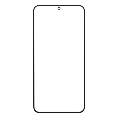 Replacement Front Glass For Samsung Galaxy S23 5g Black By - Maxbhi Com