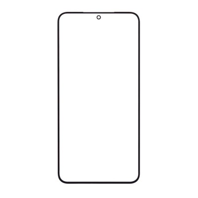 Replacement Front Glass For Samsung Galaxy S23 5g Black By - Maxbhi Com