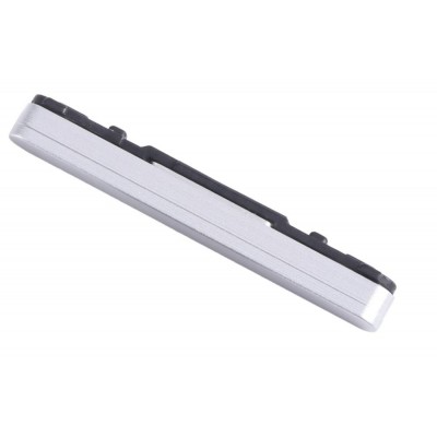 Volume Side Button Outer For Samsung Galaxy Tab S7 Fe Silver By - Maxbhi Com