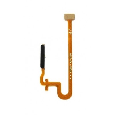 Fingerprint Sensor Flex Cable For Realme 11 4g Black By - Maxbhi Com