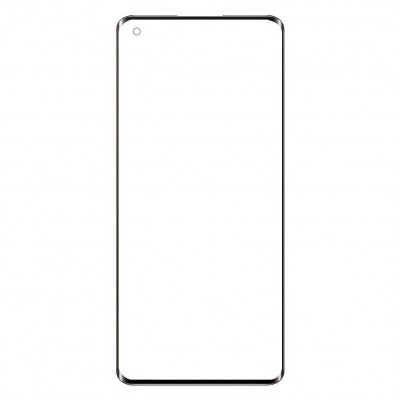 Replacement Front Glass For Realme 11 4g Black By - Maxbhi Com