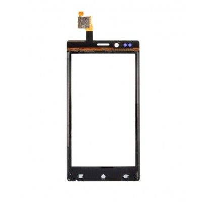 Touch Screen Digitizer For Sony Xperia J St26i Black By - Maxbhi Com