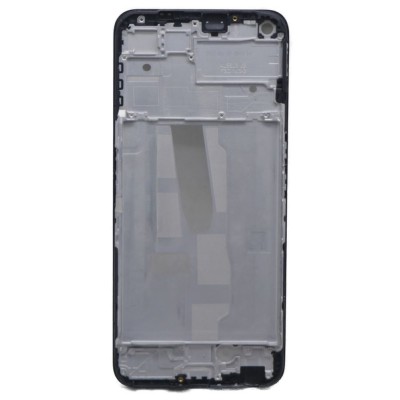 Lcd Frame Middle Chassis For Realme Narzo 50 Black By - Maxbhi Com