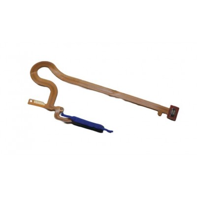 Fingerprint Sensor Flex Cable For Vivo Y56 Black By - Maxbhi Com